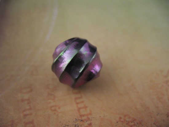 Ti_Gear_Design - Med Sculpted Ball Titanium Bead - Image 4