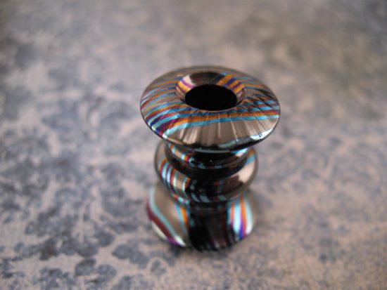 Ti_Gear_Design - Lg ZircuTi Spool Bead - Image 2