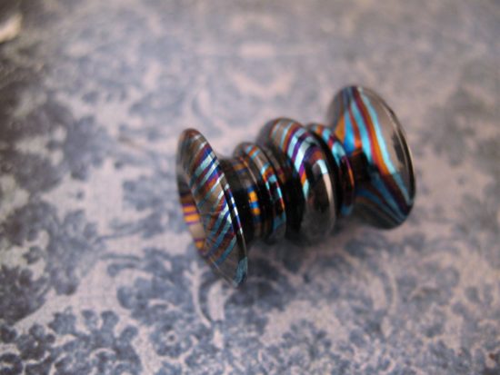 Ti_Gear_Design - Lg ZircuTi Spool Bead - Image 3