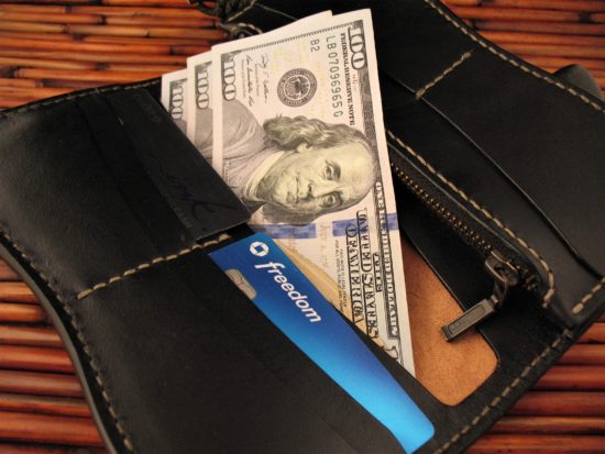 Vardi - Large Custom Leather Wallet - Hidden Knife - Image 4