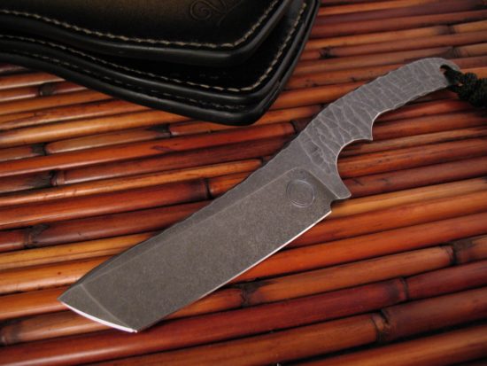 Vardi - Large Custom Leather Wallet - Hidden Knife - Image 9