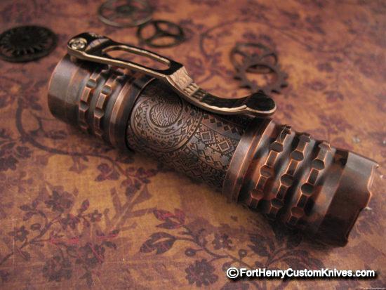Ti2Design / Mike Bond - Custom Copper Pele Light - Hawaiian