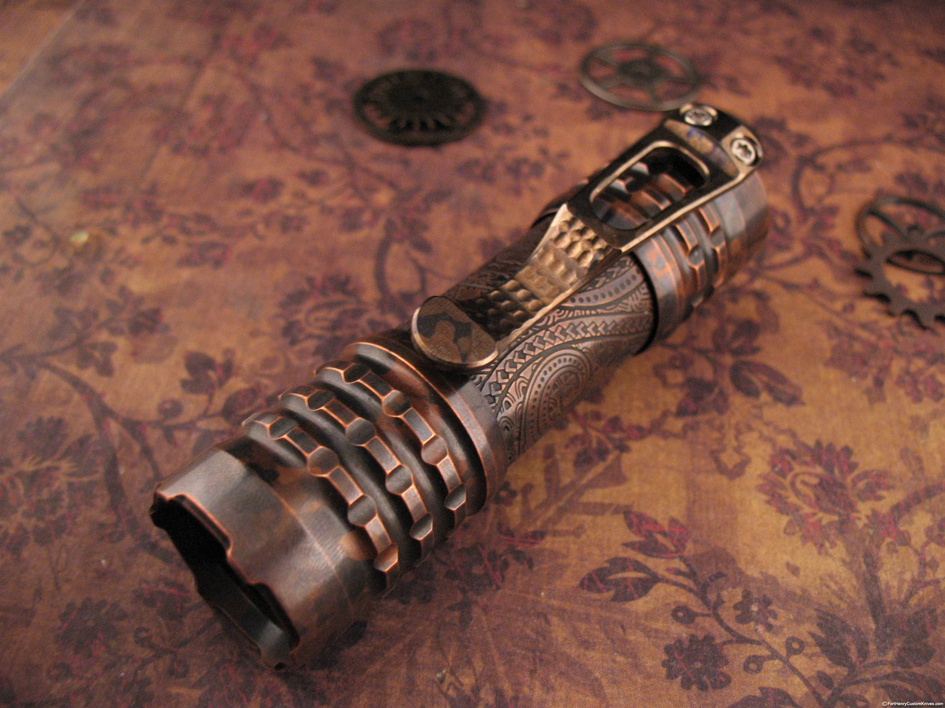 Ti2Design / Mike Bond - Custom Copper Pele Light - Hawaiian - Image 2