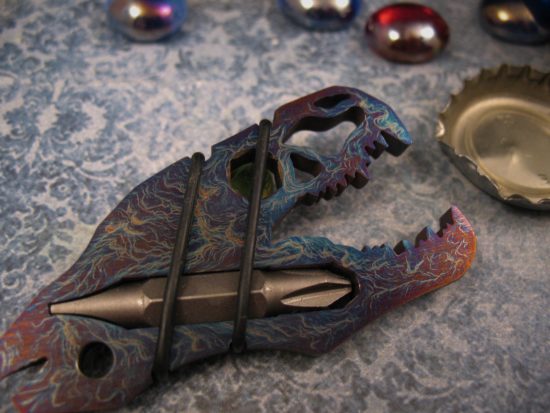 Thompson Knife & Tool - Ti-Rex Tool - Custom Ano