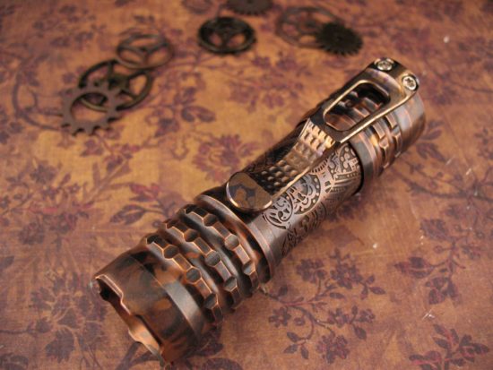 Ti2Design / Mike Bond - Custom Copper Pele Light