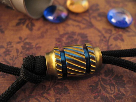 Dawson Machine Craft - Jumbo Ti Turbine Bead - Image 3