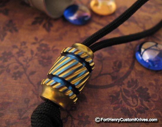 Dawson Machine Craft - Jumbo Ti Turbine Bead