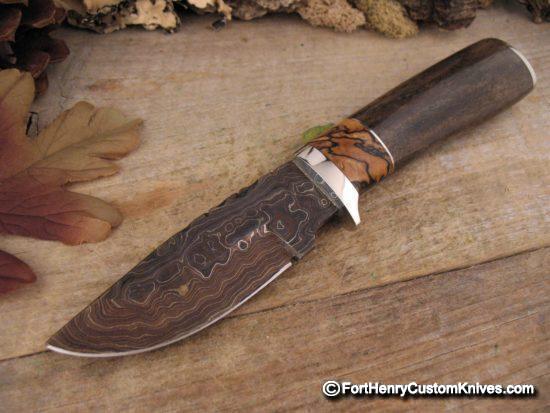 Herb Derr - Wooly Mammoth Personal - Hand Forged Damascus