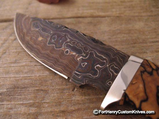 Herb Derr - Wooly Mammoth Personal - Hand Forged Damascus - Image 3