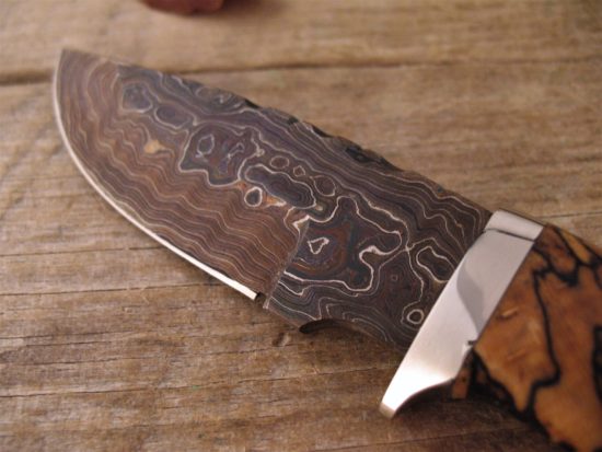 Herb Derr - Wooly Mammoth Personal - Hand Forged Damascus - Image 3