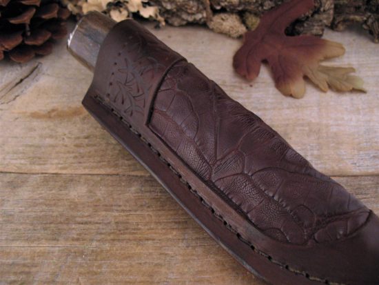 Herb Derr - Wooly Mammoth Personal - Hand Forged Damascus - Image 8