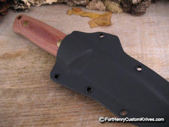 Bob Dozier - General Utility - Natural Canvas Micarta - Image 7