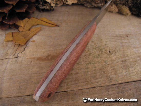 Bob Dozier - General Utility - Natural Canvas Micarta - Image 4