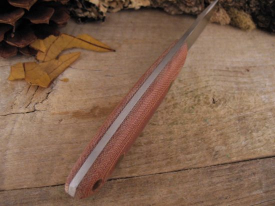 Bob Dozier - General Utility - Natural Canvas Micarta - Image 4