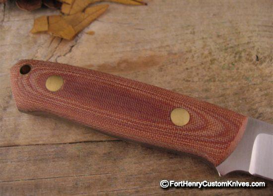 Bob Dozier - General Utility - Natural Canvas Micarta - Image 5