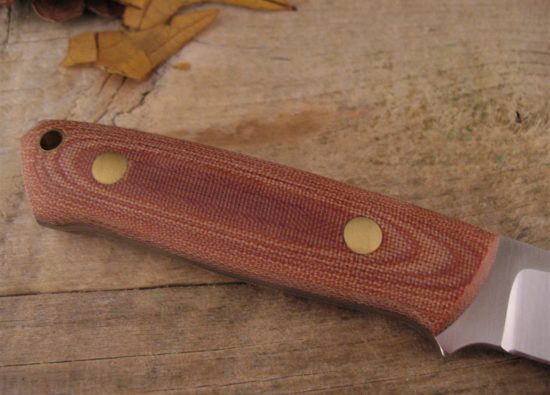 Bob Dozier - General Utility - Natural Canvas Micarta - Image 5