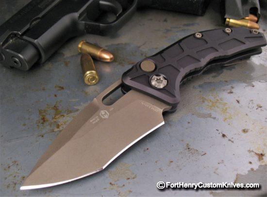 Heretic Knives - Martyr Auto - Recurve Bronze