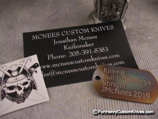 Mcnees Custom Knives - Custom Killer B w/ Stinger - Image 8