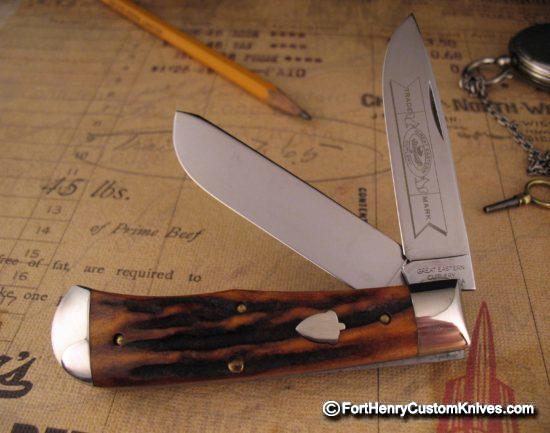 Great Eastern Cutlery - Scout Square End Trapper - Red Stag