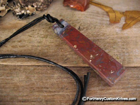 Viking Whetstone Necklace - Jasper
