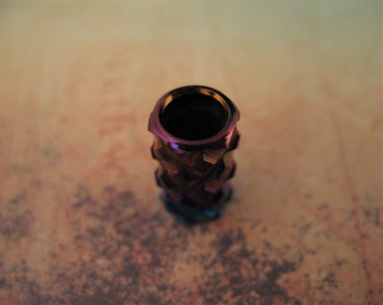 Ti_Gear_Design - Cross Hatched Titanium Bead - Image 3