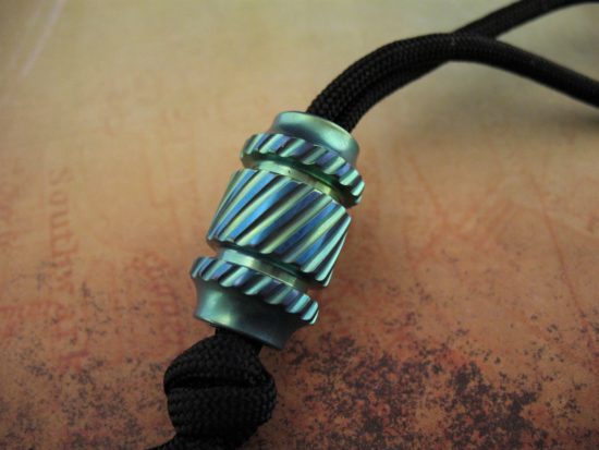 Dawson Machine Craft - Jumbo Ti Turbine Bead