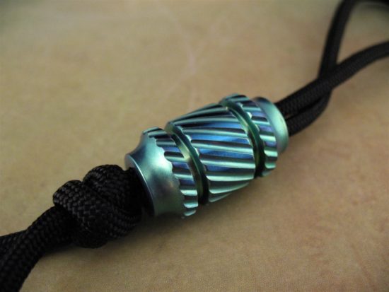 Dawson Machine Craft - Jumbo Ti Turbine Bead - Image 3