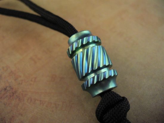 Dawson Machine Craft - Jumbo Ti Turbine Bead - Image 4