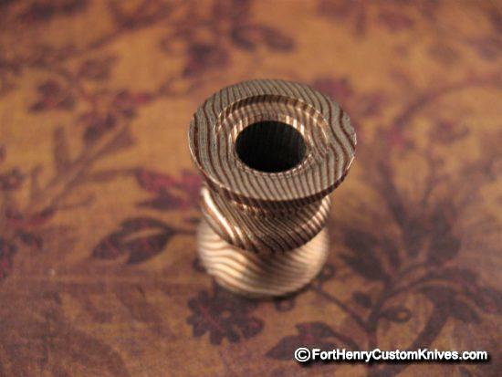 Ti_Gear_Design - Lg Mokume Lanyard Bead - Image 3