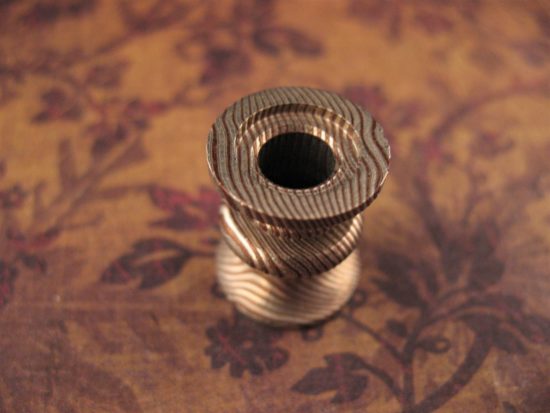 Ti_Gear_Design - Lg Mokume Lanyard Bead - Image 3