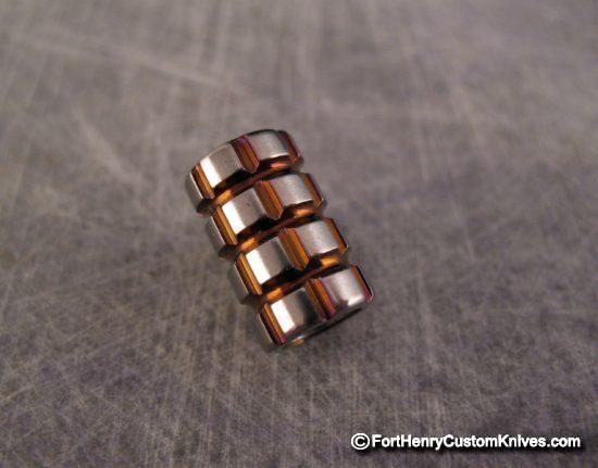 Ti_Gear_Design - Cross Hatched Titanium Bead