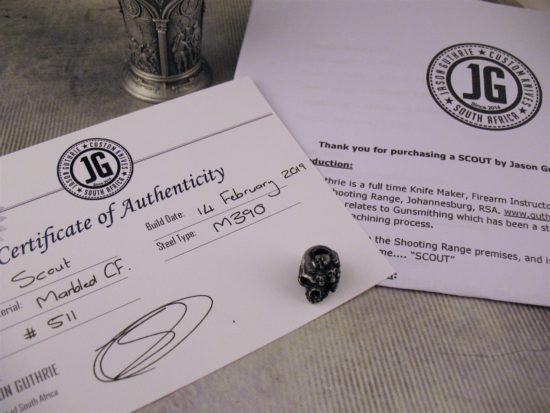 Jason Guthrie - Custom Scout Framelock - Carbon Fiber - Image 8