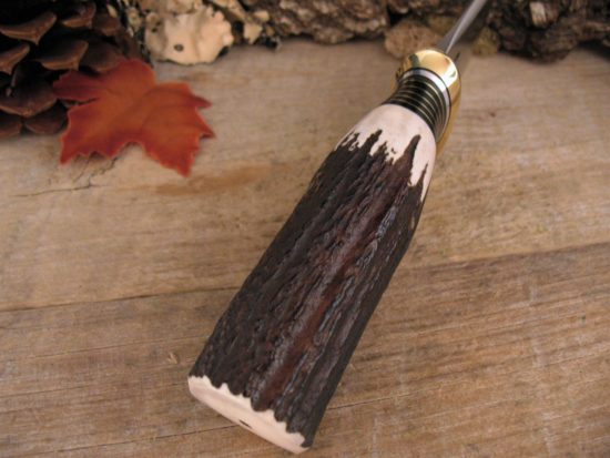 Mike Malosh - Scagel Stag Skinner - Hand Forged - Image 4