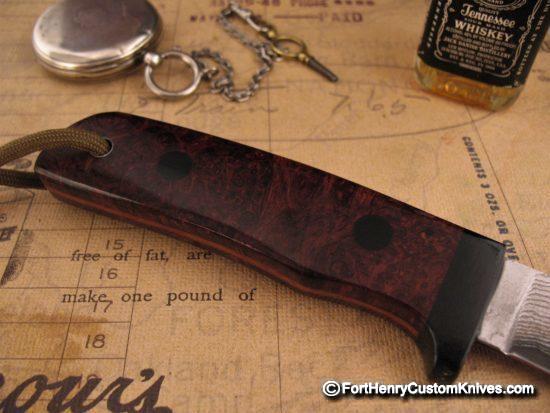 Hiroaki Ohta - Rare Woods Belt Knife - VG10 Damascus - Image 3