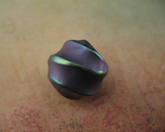 Ti_Gear_Design - Med Sculpted Ball Titanium Bead
