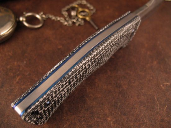 Michael Zieba - NEW - Heritage Slipjoint - Damasteel - Image 5