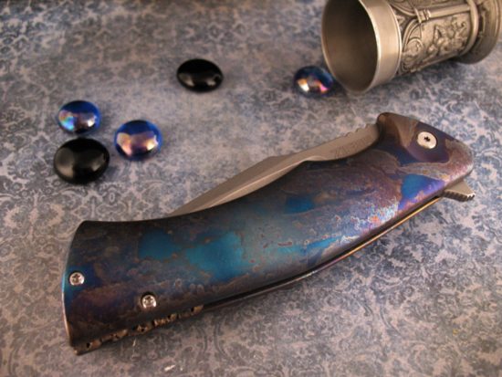 Michael Zieba / Jason Knight - Custom Blue Smoke XL-S5 Flipper - Image 2