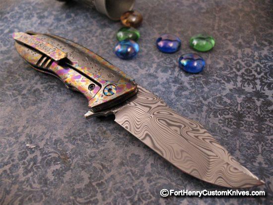 Michael Zieba - S7 Joker - Marble Carbon Fiber - Damasteel