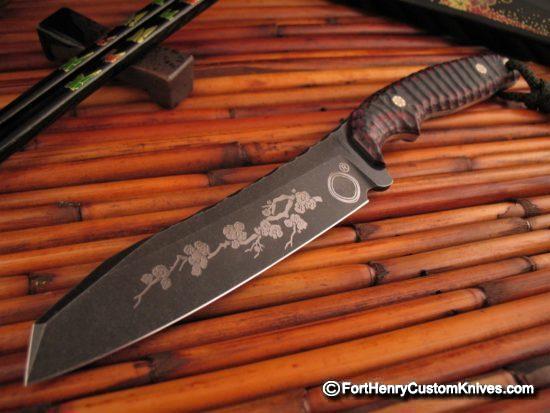 COBBLE Blade - Custom Sakura Tanto - CPM 3V