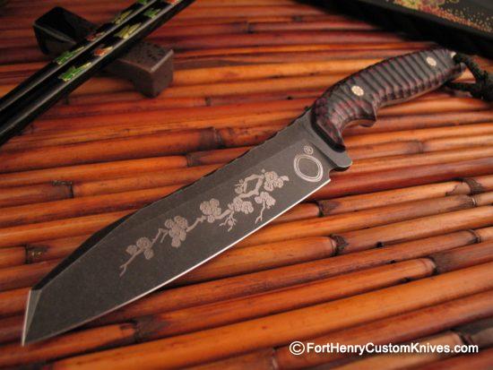 COBBLE Blade - Custom Sakura Tanto - CPM 3V