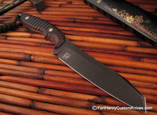 COBBLE Blade - Custom Sakura Tanto - CPM 3V - Image 5