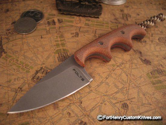 Alan Folts - Tactical Drop Point Minimalist - Custom