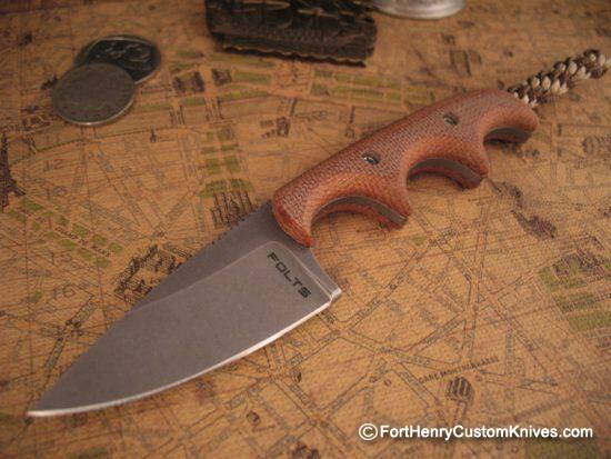 Alan Folts - Tactical Drop Point Minimalist - Custom