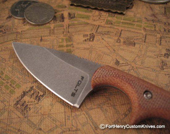 Alan Folts - Tactical Drop Point Minimalist - Custom - Image 5