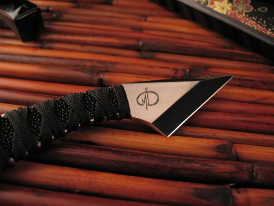 Denis Mura - Dragon's Eye Kiridashi EDC w/Leather Sheath - Image 5