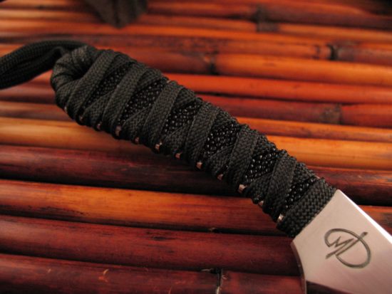 Denis Mura - Dragon's Eye Kiridashi EDC w/Leather Sheath - Image 4