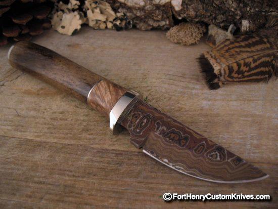 Herb Derr - Oosic Personal - Random Pattern Damascus