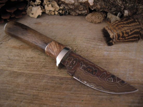 Herb Derr - Oosic Personal - Random Pattern Damascus