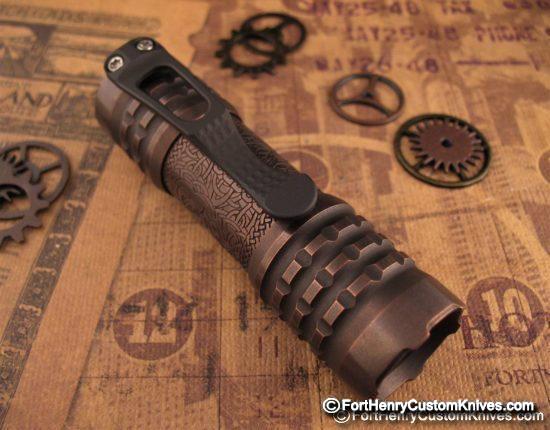 Ti2Design / Mike Bond - Custom Copper Pele Light - NEW Nordic Etch
