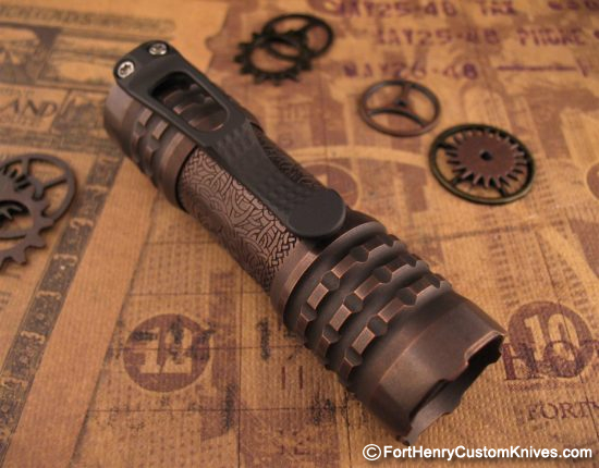 Ti2Design / Mike Bond - Custom Copper Pele Light - NEW Nordic Etch